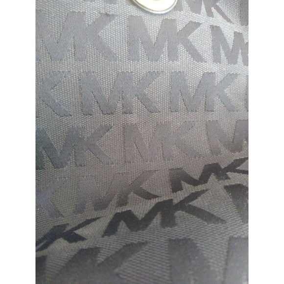 Michael Kors Black LogoDesigner Tote Leather Straps Gold Hardware Slouch… - Picture 9 of 9